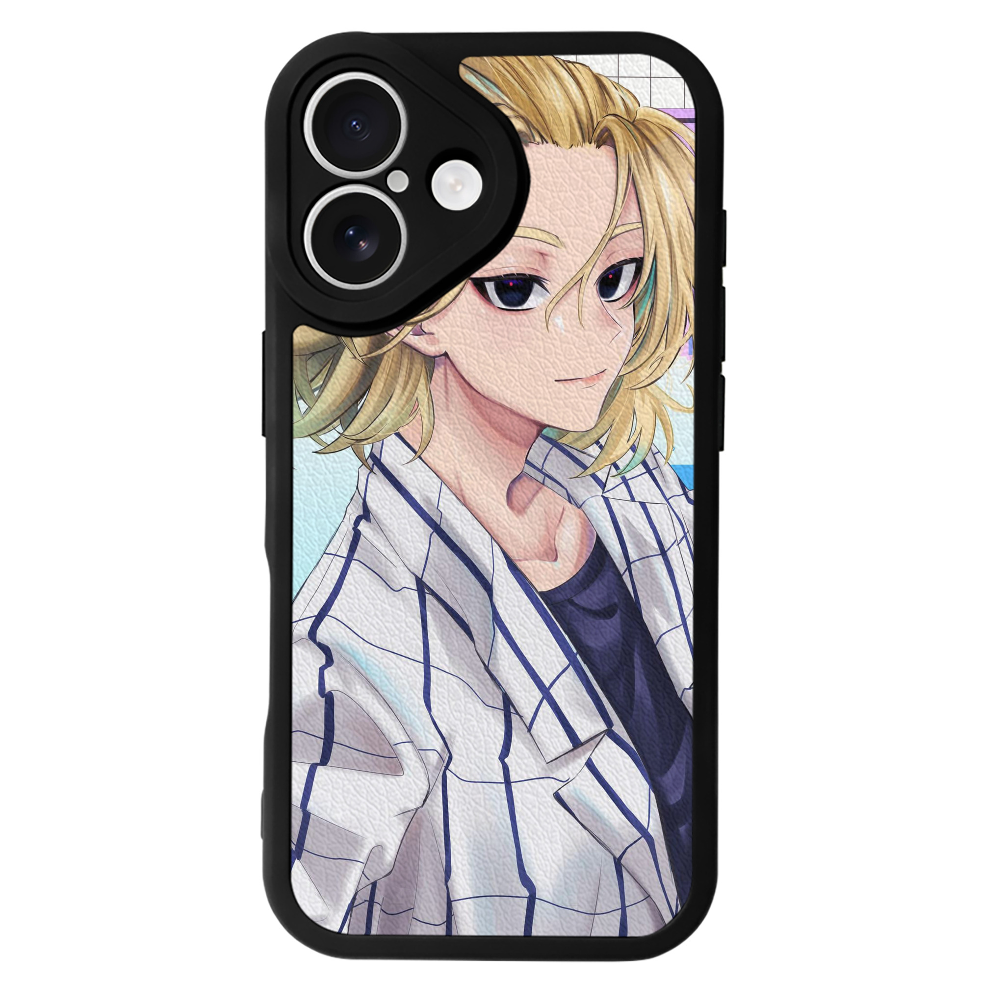 （画像用） 東京リベンジャーズ Tokyo Revengers 【iPhone 16シリーズ対応】シリコンスマホケース（レザー調） 材質：シリコン